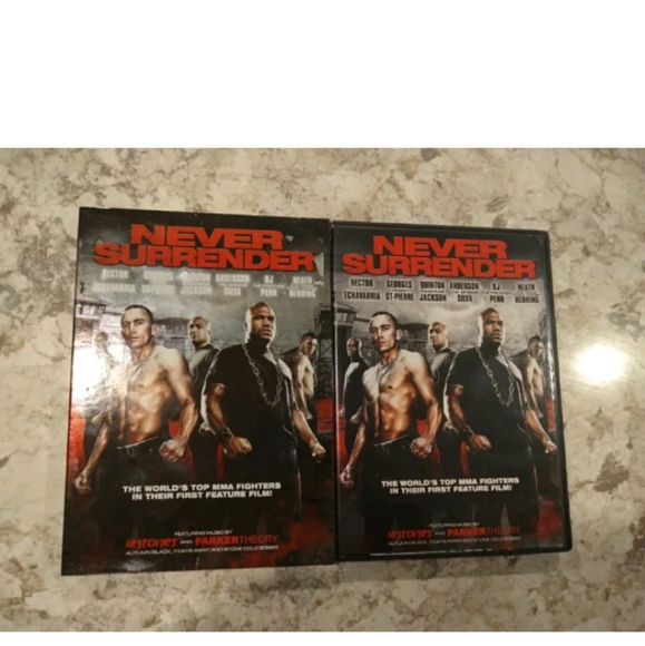 Source Unknown Other - Never Surrender with Slip cover  (DVD, 2009)